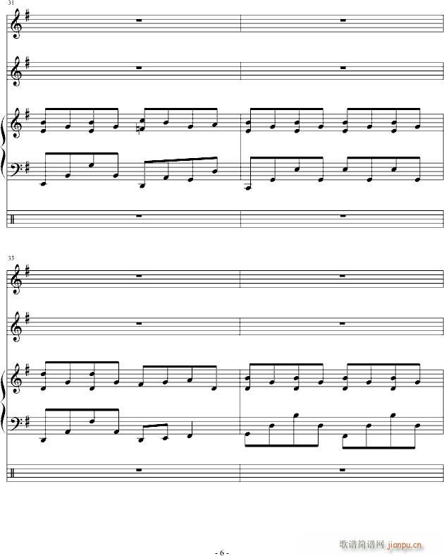 You will Never know(钢琴谱)6