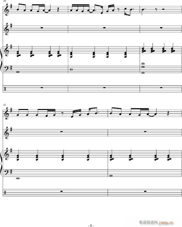 You will Never know(钢琴谱)8