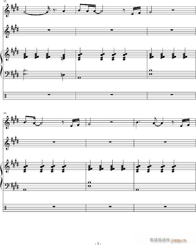 You will Never know(钢琴谱)3