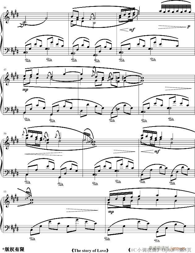 #C小调夜曲Op6.8(钢琴谱)5