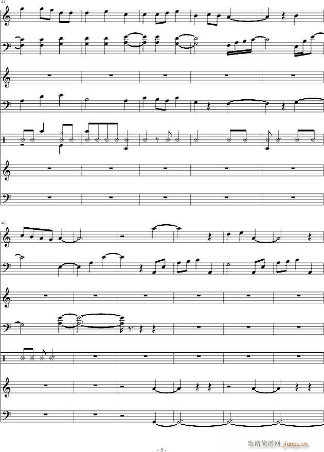 流云浣墨(钢琴谱)5