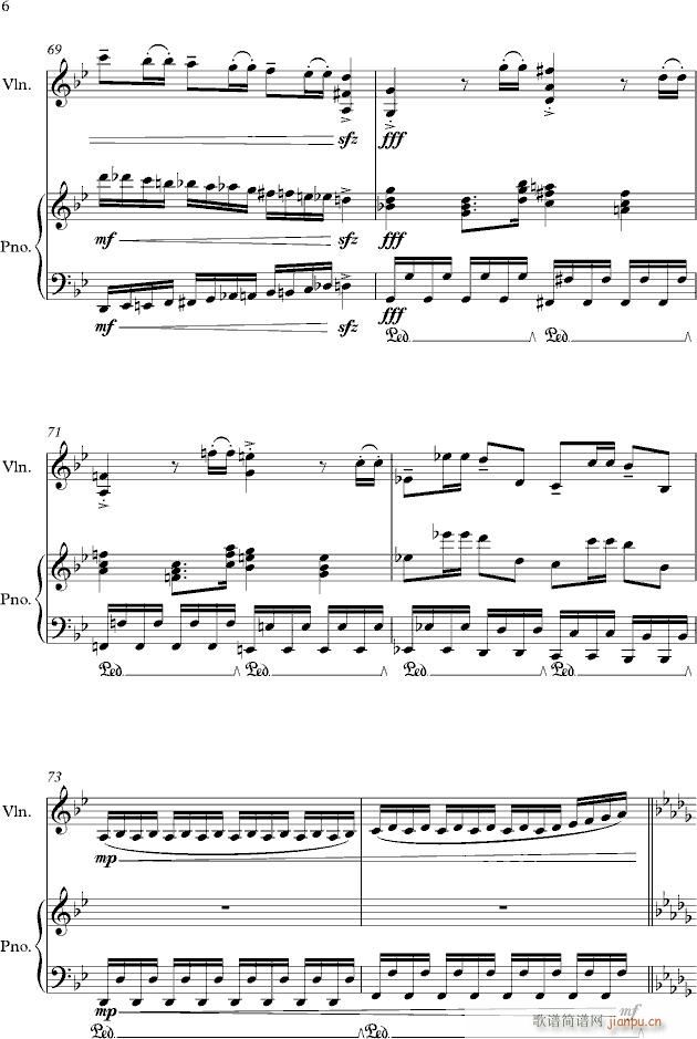 Passando Tempesta(钢琴谱)6