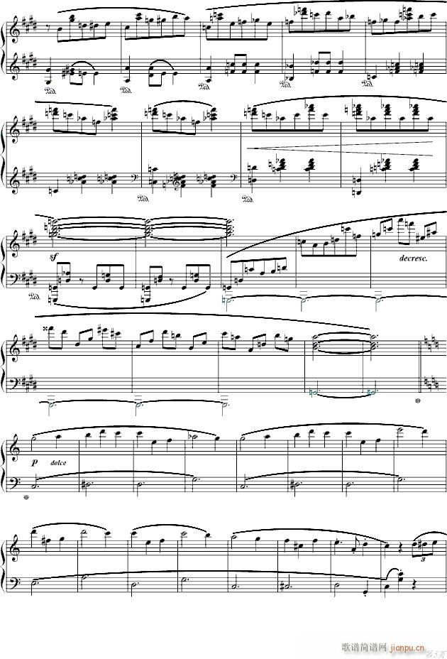 琴键上的游乐园(钢琴谱)5