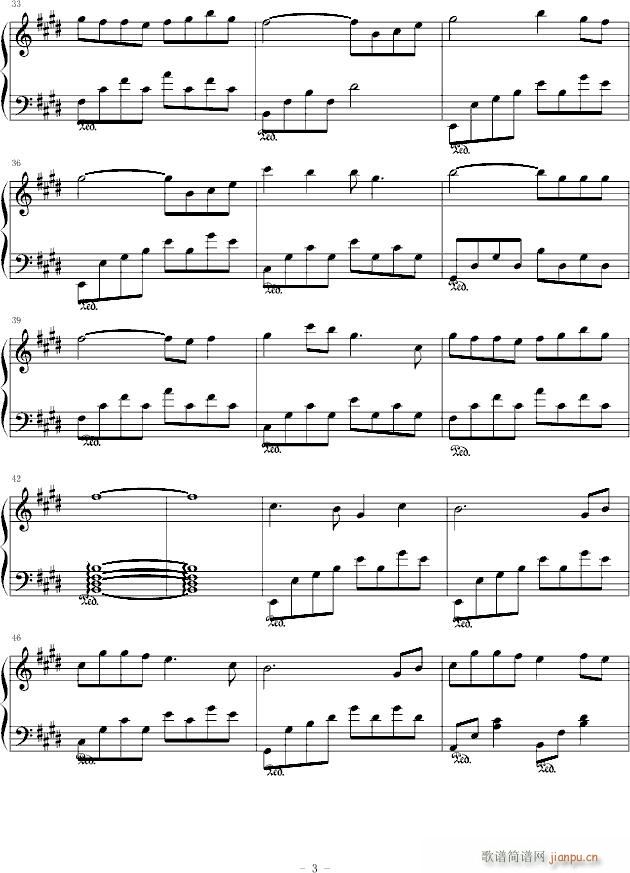 黃乙玲(钢琴谱)3