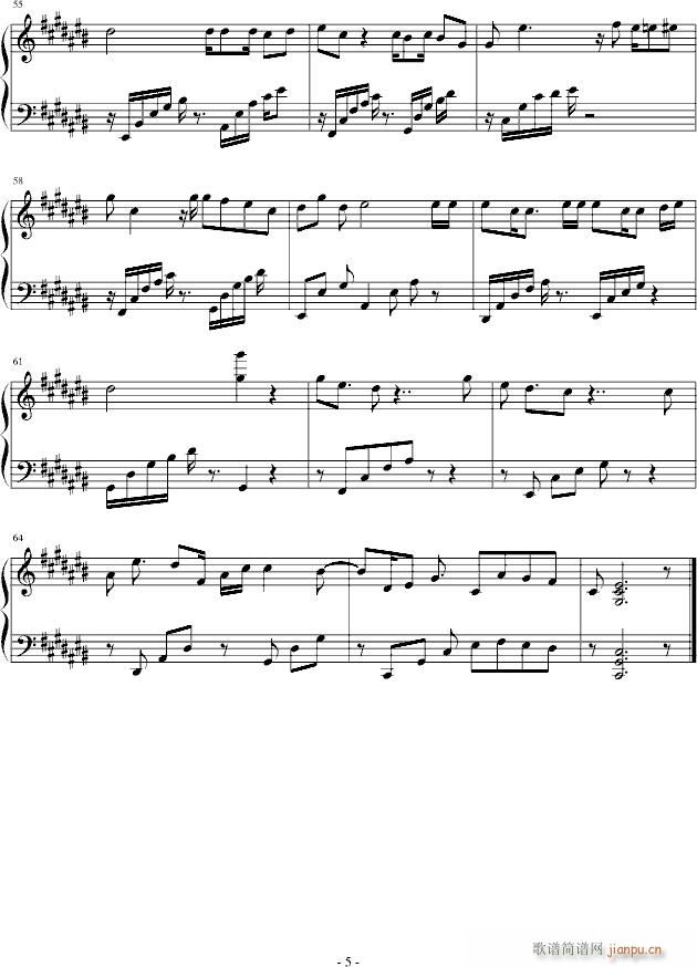 Kong(钢琴谱)5