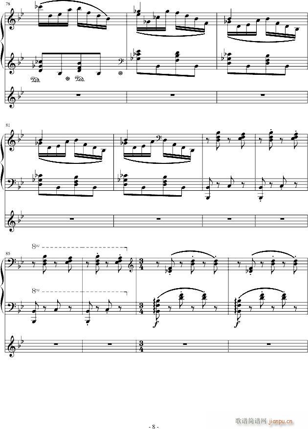 森林的精灵(钢琴谱)8