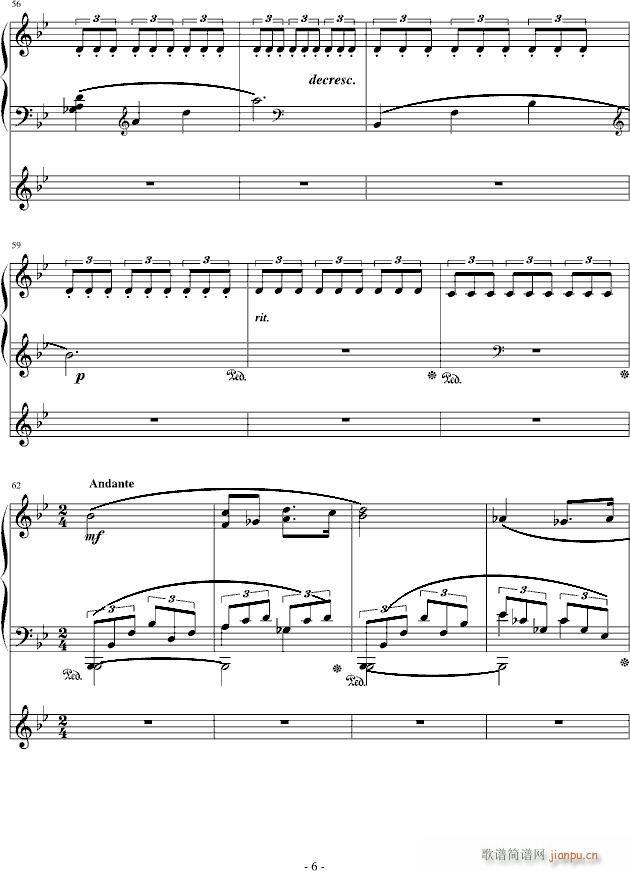 森林的精灵(钢琴谱)6