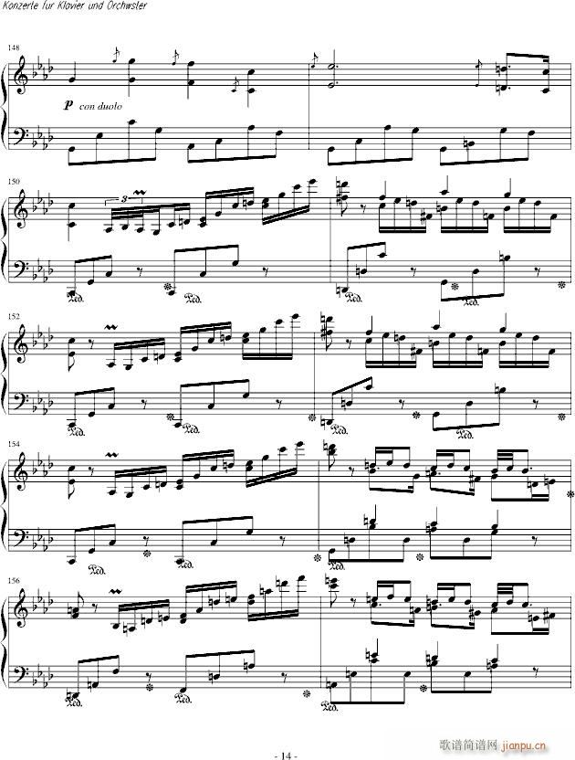 肖邦第二钢琴协奏曲(钢琴谱)14