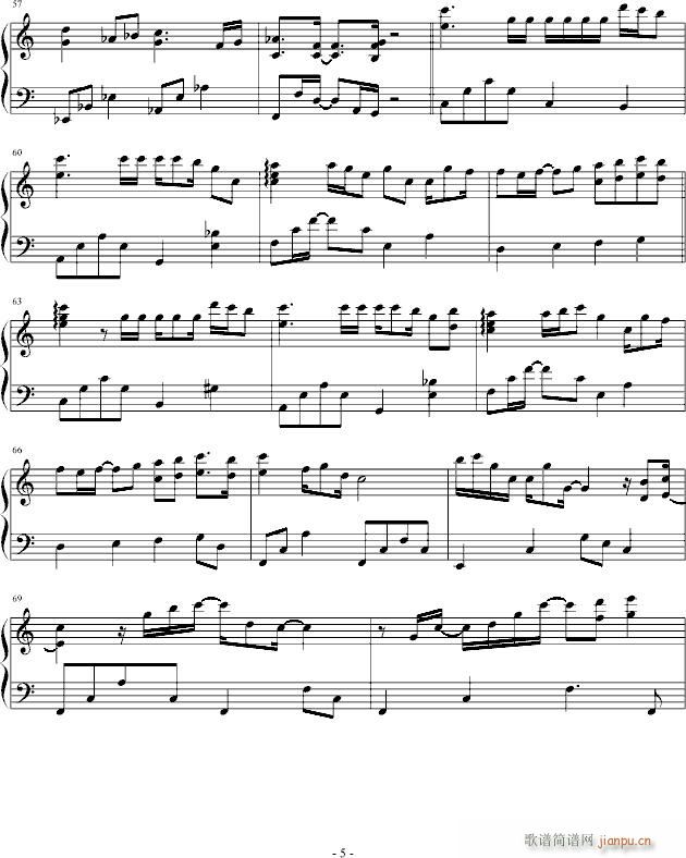 棒棒堂(钢琴谱)5