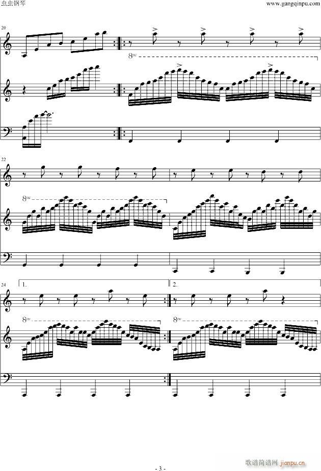 Elizabeth(钢琴谱)3