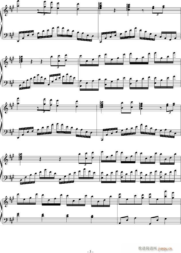 Sweet Sunday(钢琴谱)3