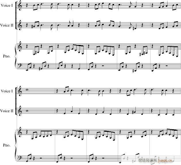 a song for Graduation Mass(钢琴谱)3