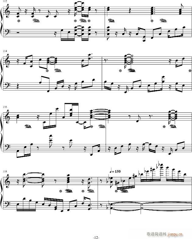 Bon Voyage(钢琴谱)12