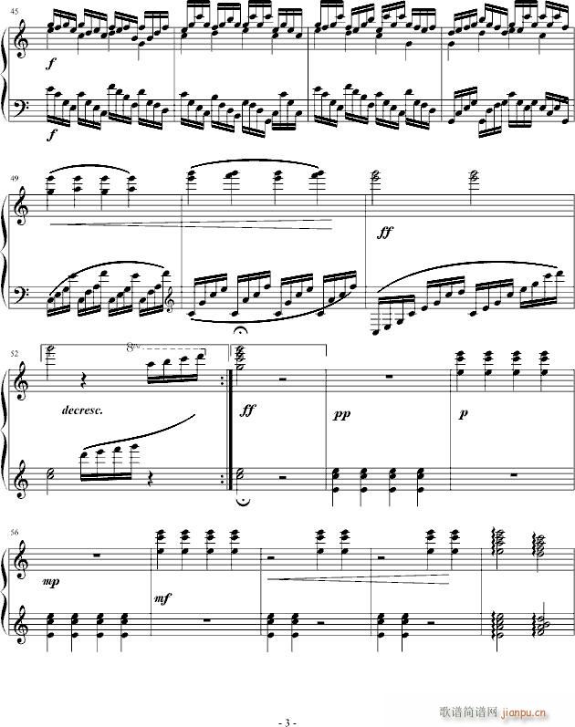 钟声回旋狂想曲(钢琴谱)3