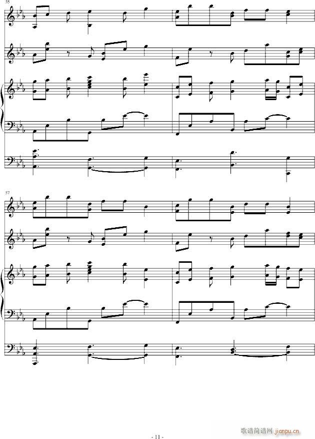 fake paradise(钢琴谱)11