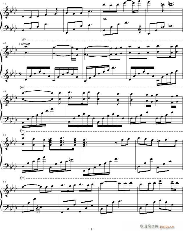 The Lost City(钢琴谱)3