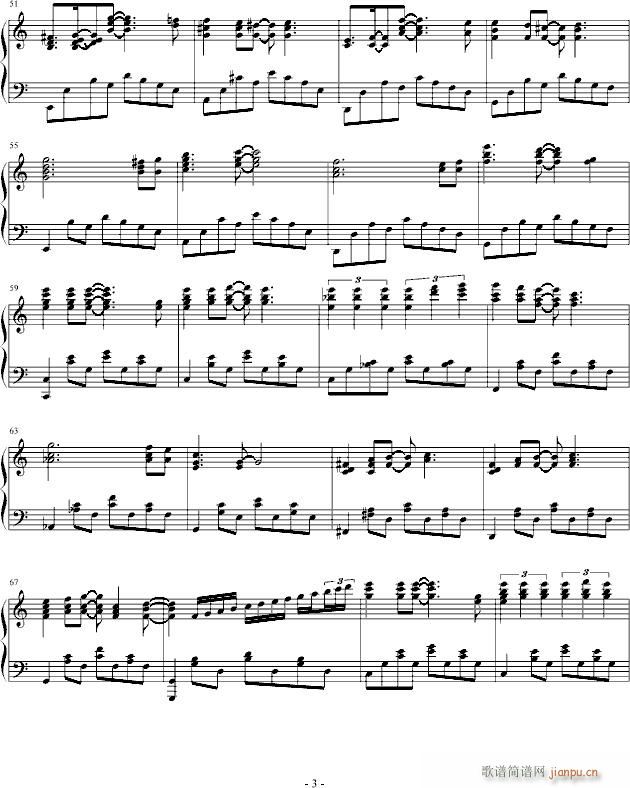 One Moment(钢琴谱)3