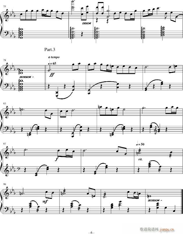 第一钢琴变奏曲Op.1.2(钢琴谱)6