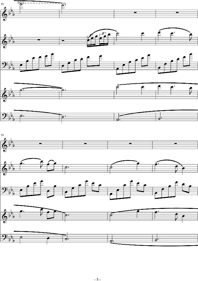 幸福之源(钢琴谱)5