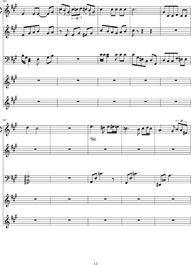 Miss T.D.Lemon(钢琴谱)12