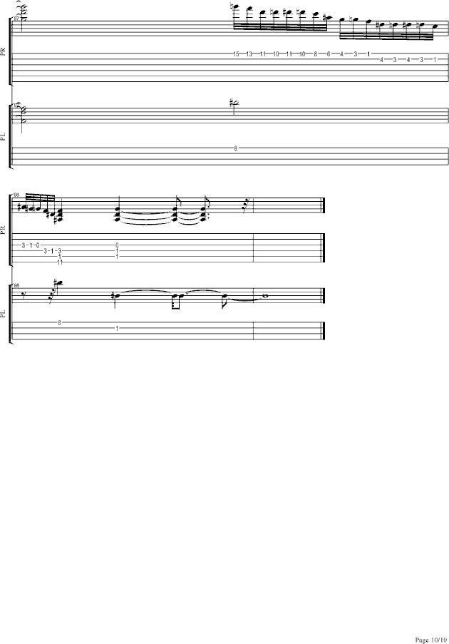 大城小爱＋不可能错过你＋放开你的心(钢琴谱)10