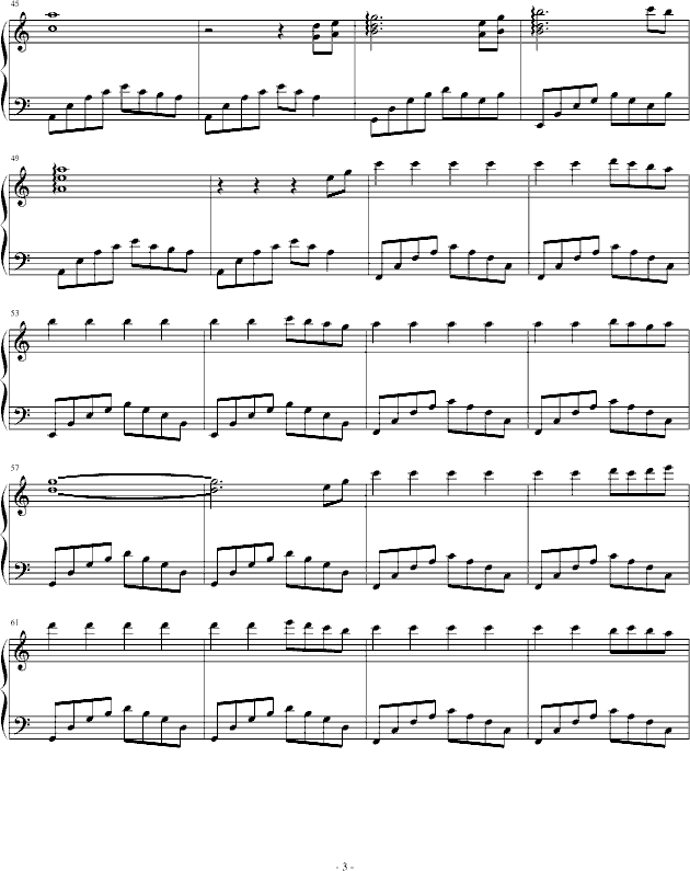 Say goodbye to night(钢琴谱)3