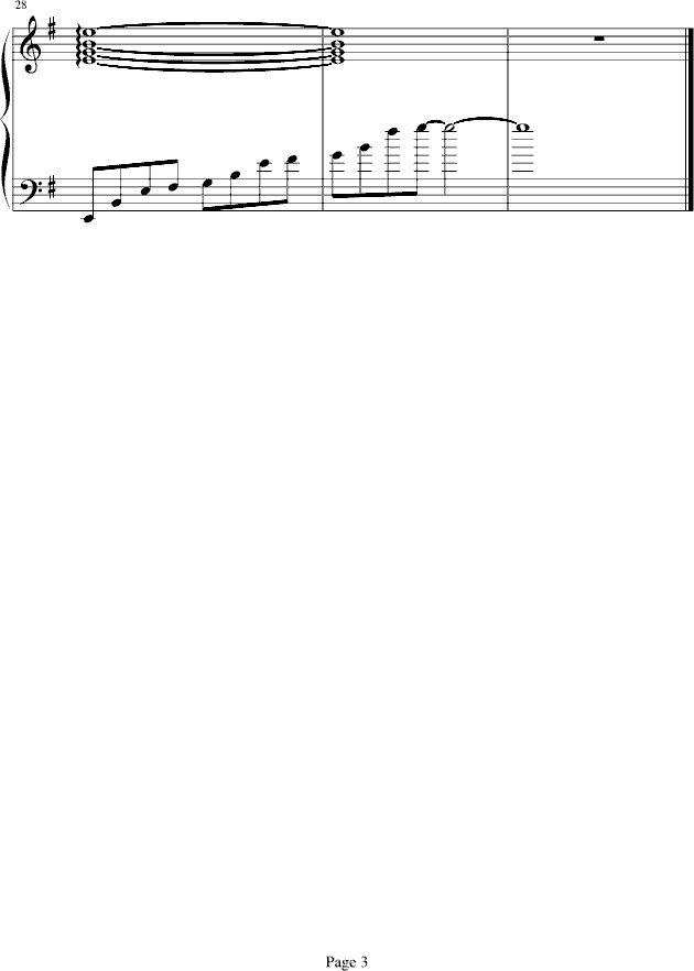 休闲小曲(钢琴谱)3