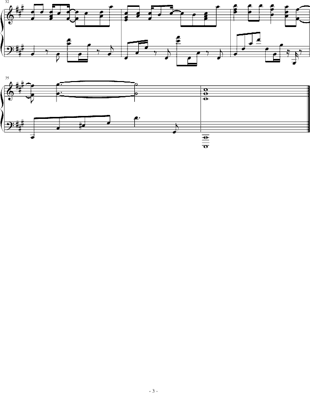 两部曲(钢琴谱)3
