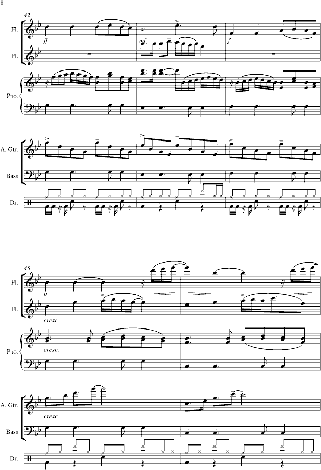 春之呼喚(钢琴谱)8