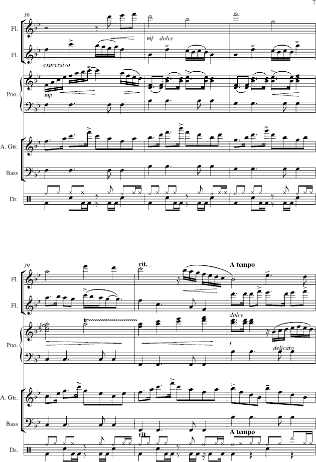 春之呼喚(钢琴谱)7