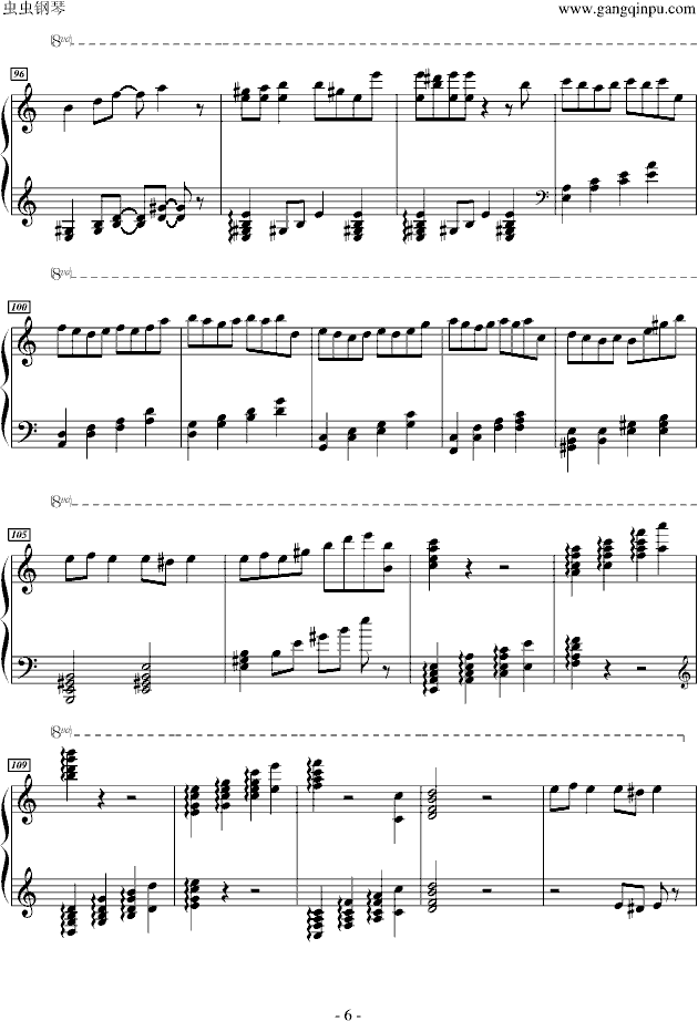 Present for Sakura(钢琴谱)6