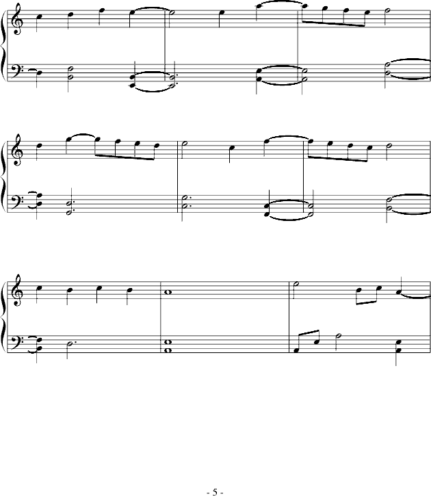 桔梗花开(钢琴谱)5