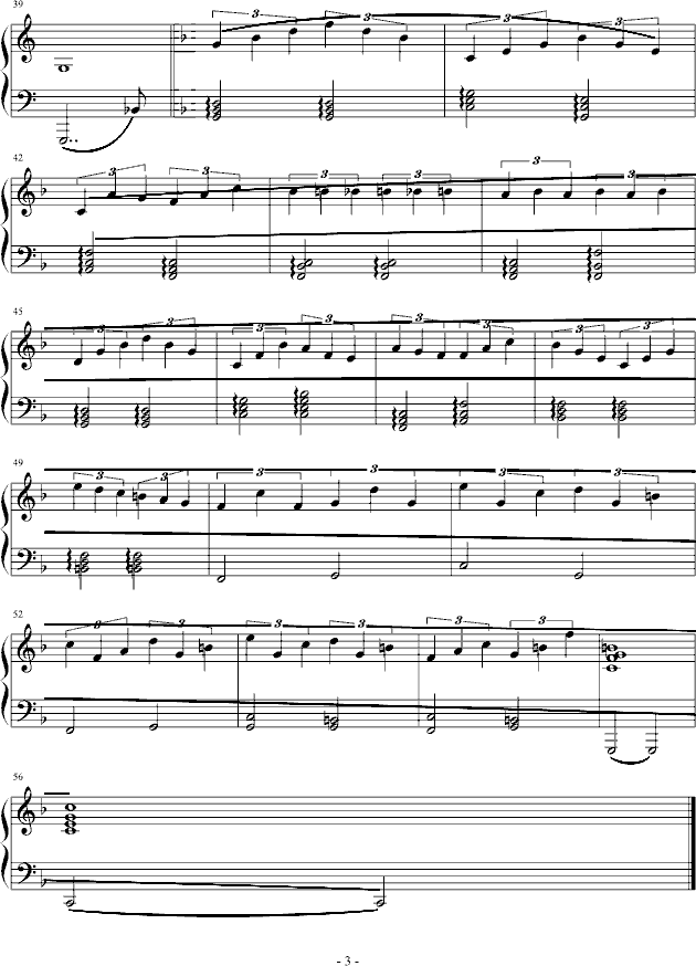 Call to happy(钢琴谱)3