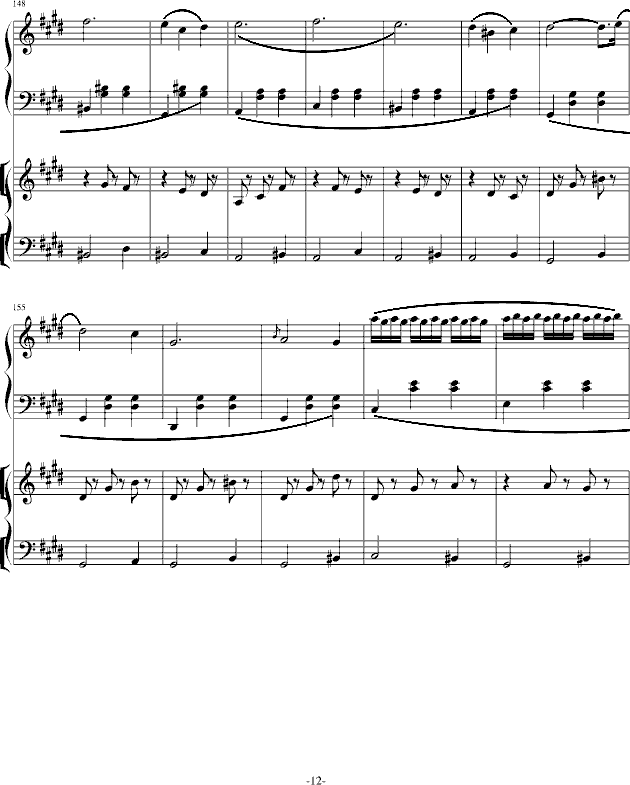 凌云协奏曲(钢琴谱)12
