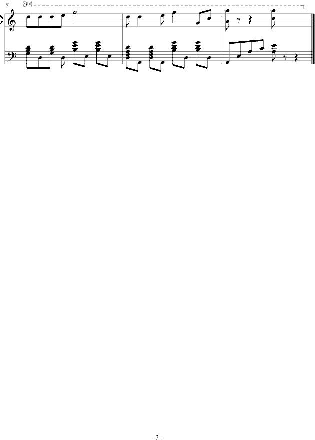 星月夜(钢琴谱)3