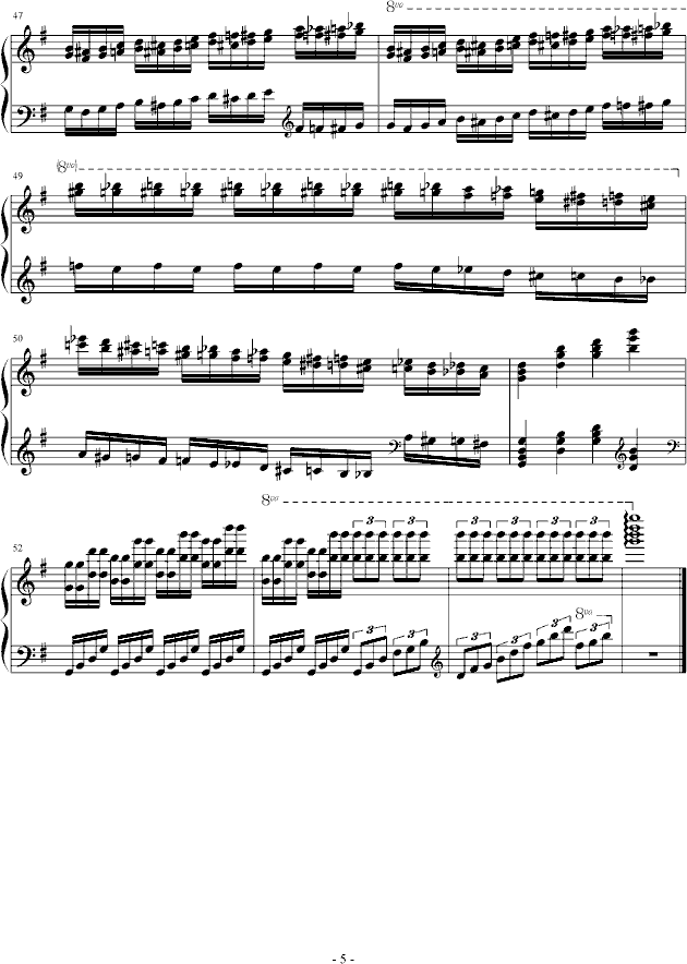 时光的甜点(钢琴谱)5