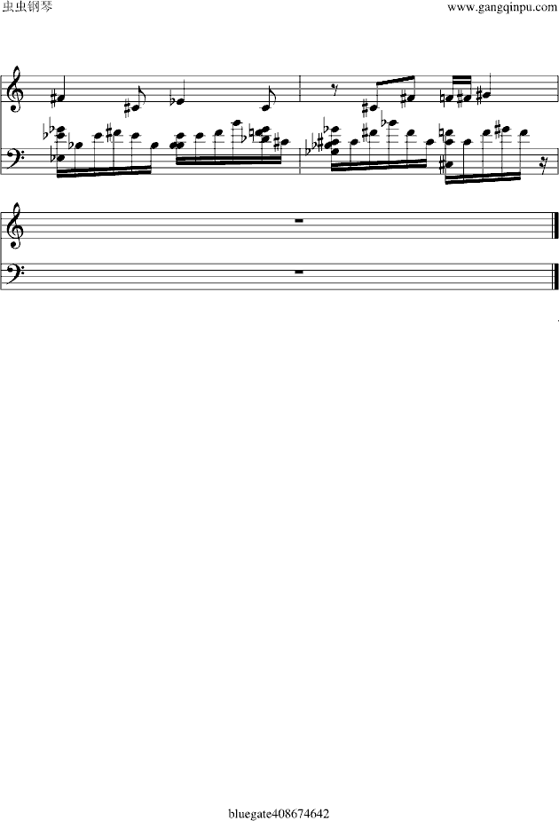 china rose(钢琴谱)7