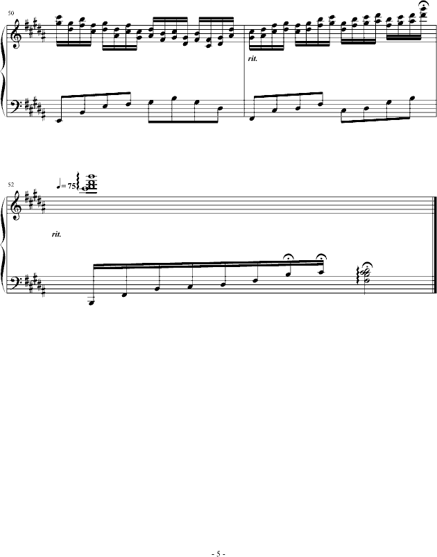 通幽之径(钢琴谱)5