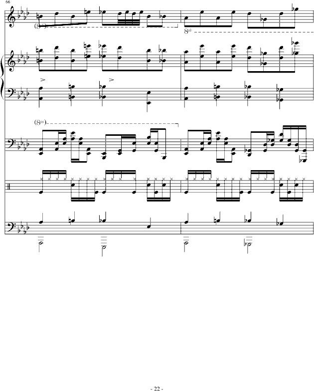 埃及皇朝(钢琴谱)22
