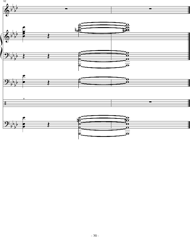 埃及皇朝(钢琴谱)30