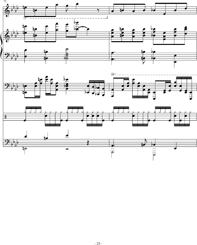 埃及皇朝(钢琴谱)25