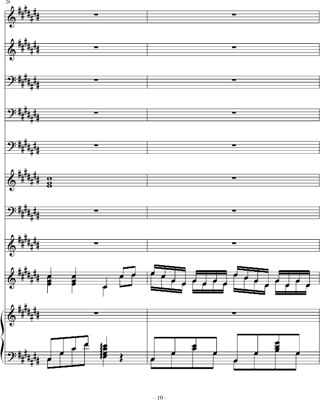 幸福那一年(钢琴谱)10