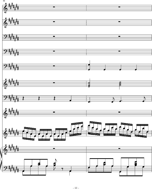 幸福那一年(钢琴谱)11