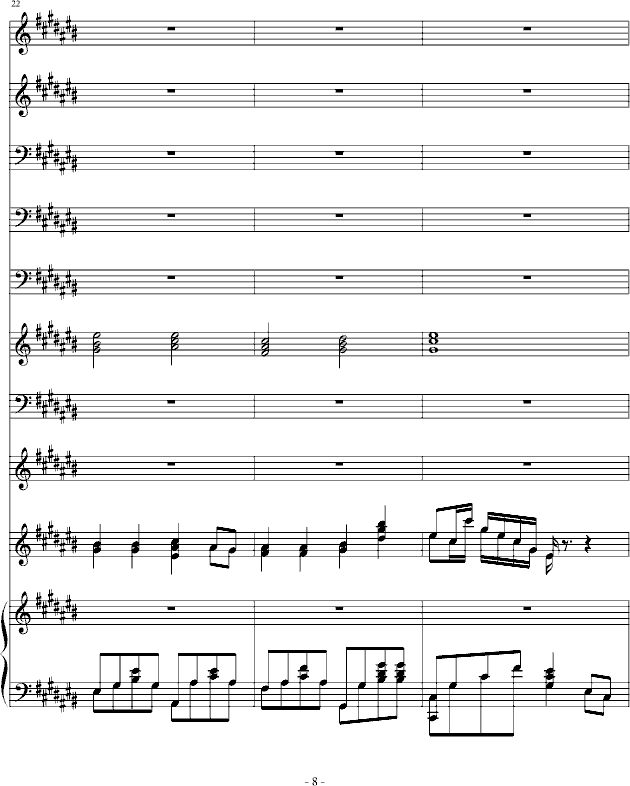 幸福那一年(钢琴谱)8