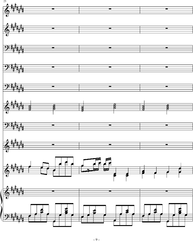幸福那一年(钢琴谱)9