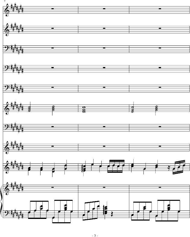 幸福那一年(钢琴谱)3