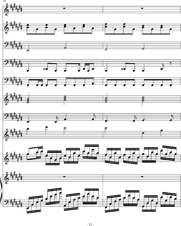 幸福那一年(钢琴谱)23