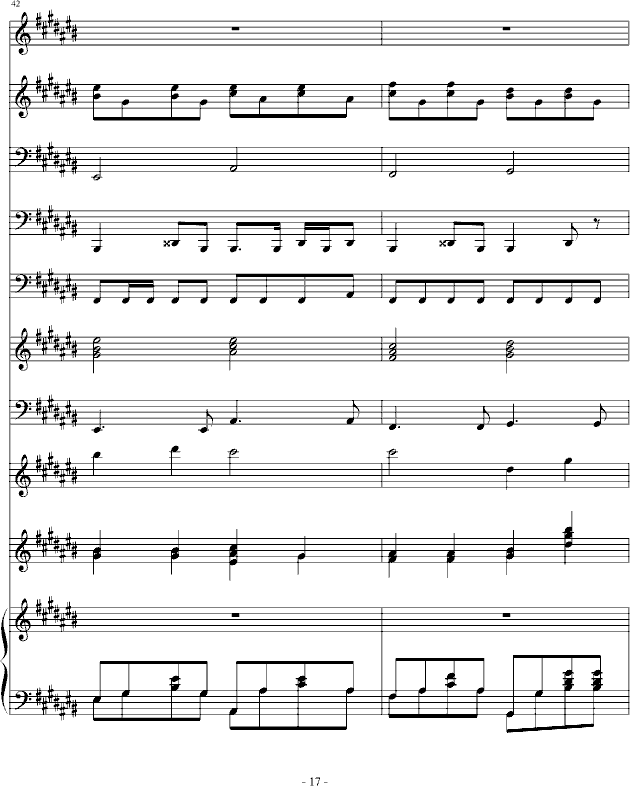 幸福那一年(钢琴谱)17
