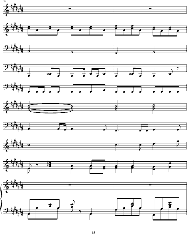 幸福那一年(钢琴谱)15