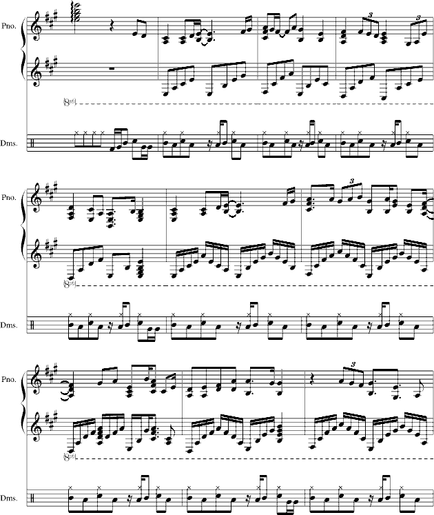 那年的我们(钢琴谱)5